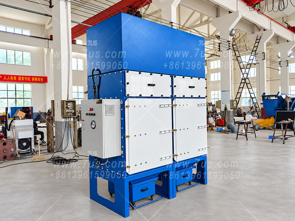 DHC-12YT vertical cartridge all-in-one dust collector