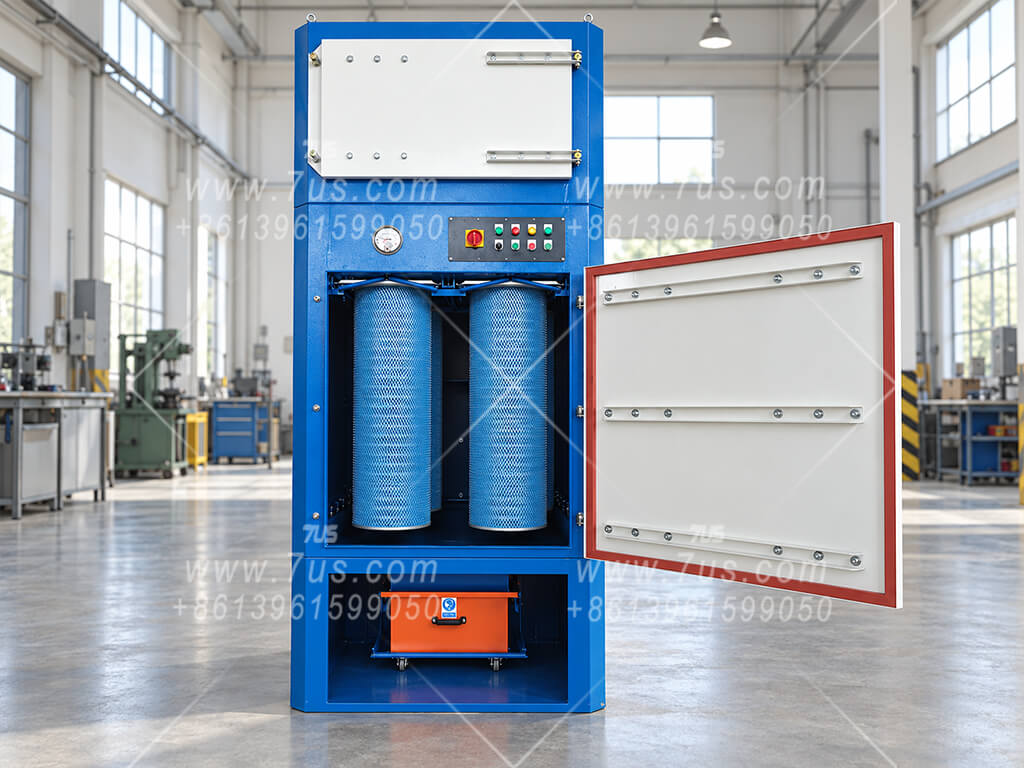 DHCL-4YT vertical cartridge all-in-one dust collector