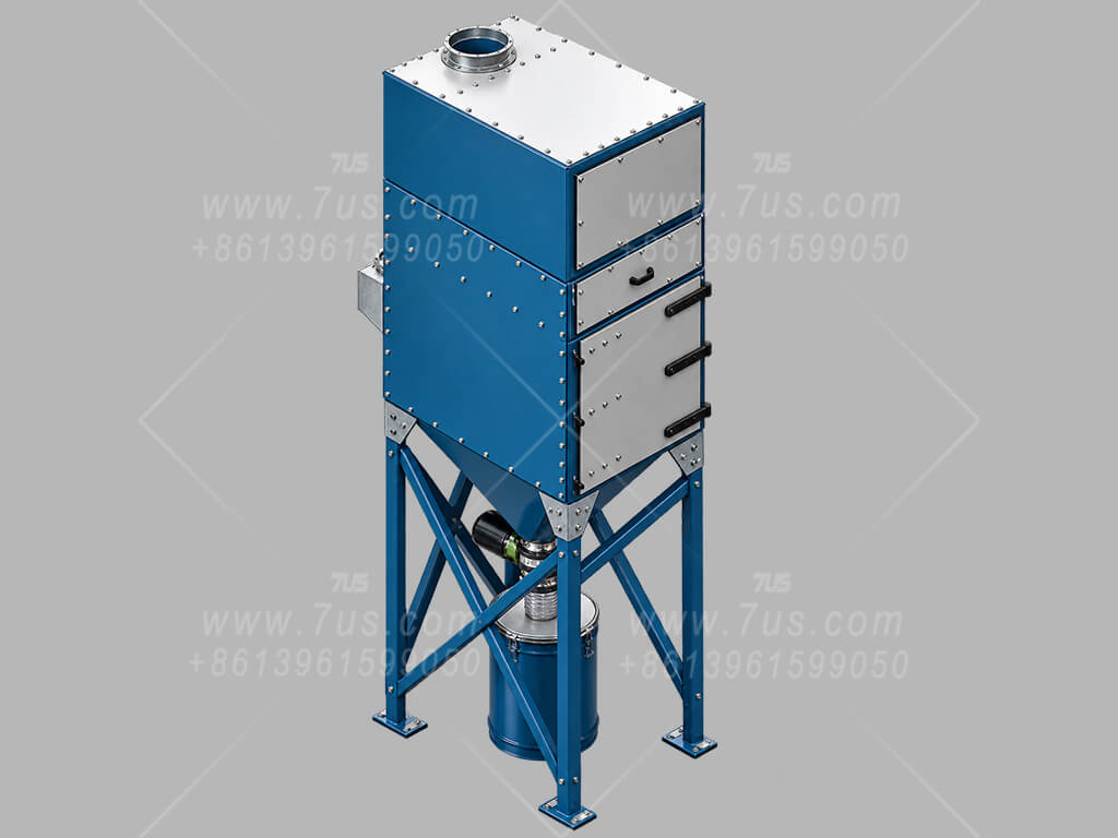 DHVT-610YT vertical cartridge all-in-one dust collector