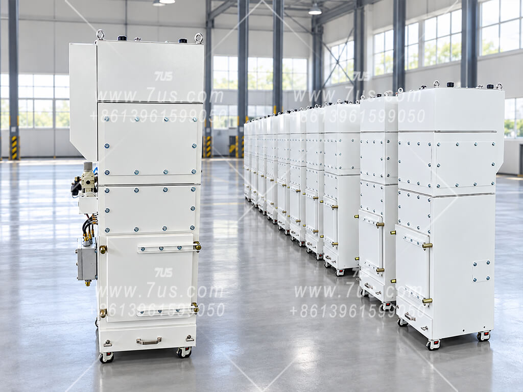 DHLIB-320HV vertical cartridge all-in-one dust collector