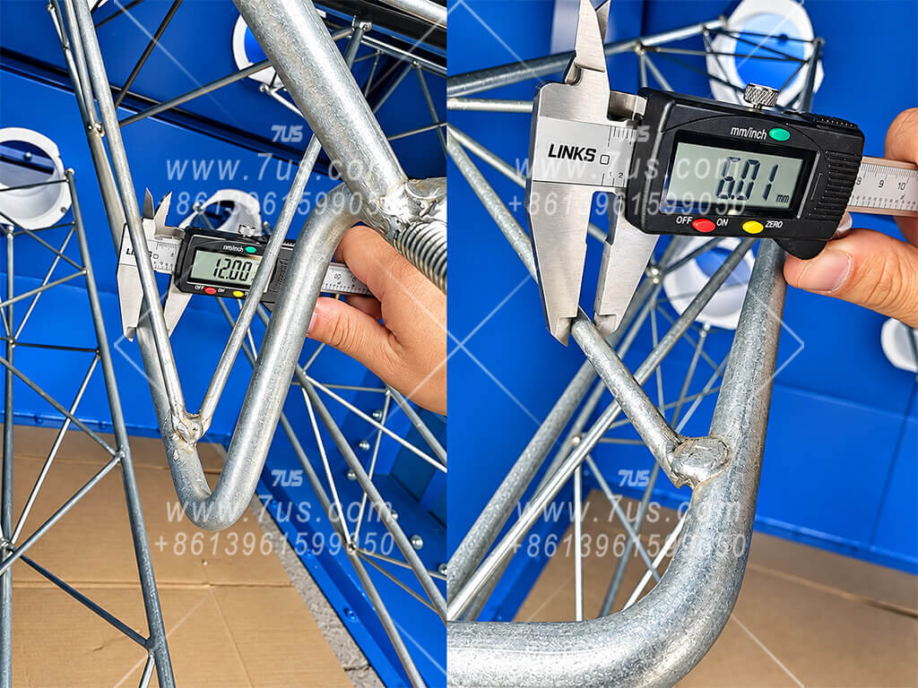 Filter support frame measurement