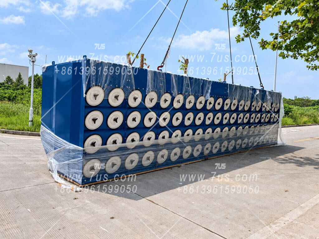 Upper collector casing arrived at site