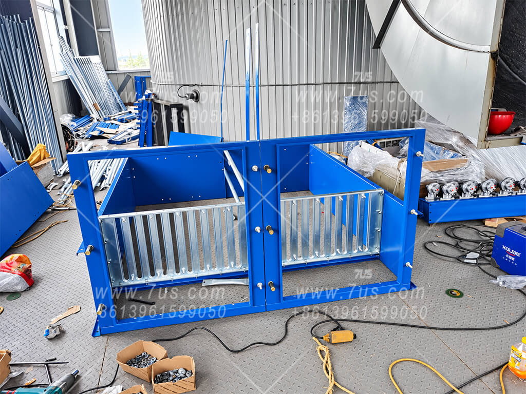 On-site component assembly