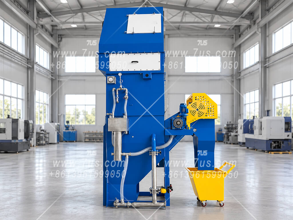 EHWD-CFH HEPA wet dust collector — Scraper Sludge Removal