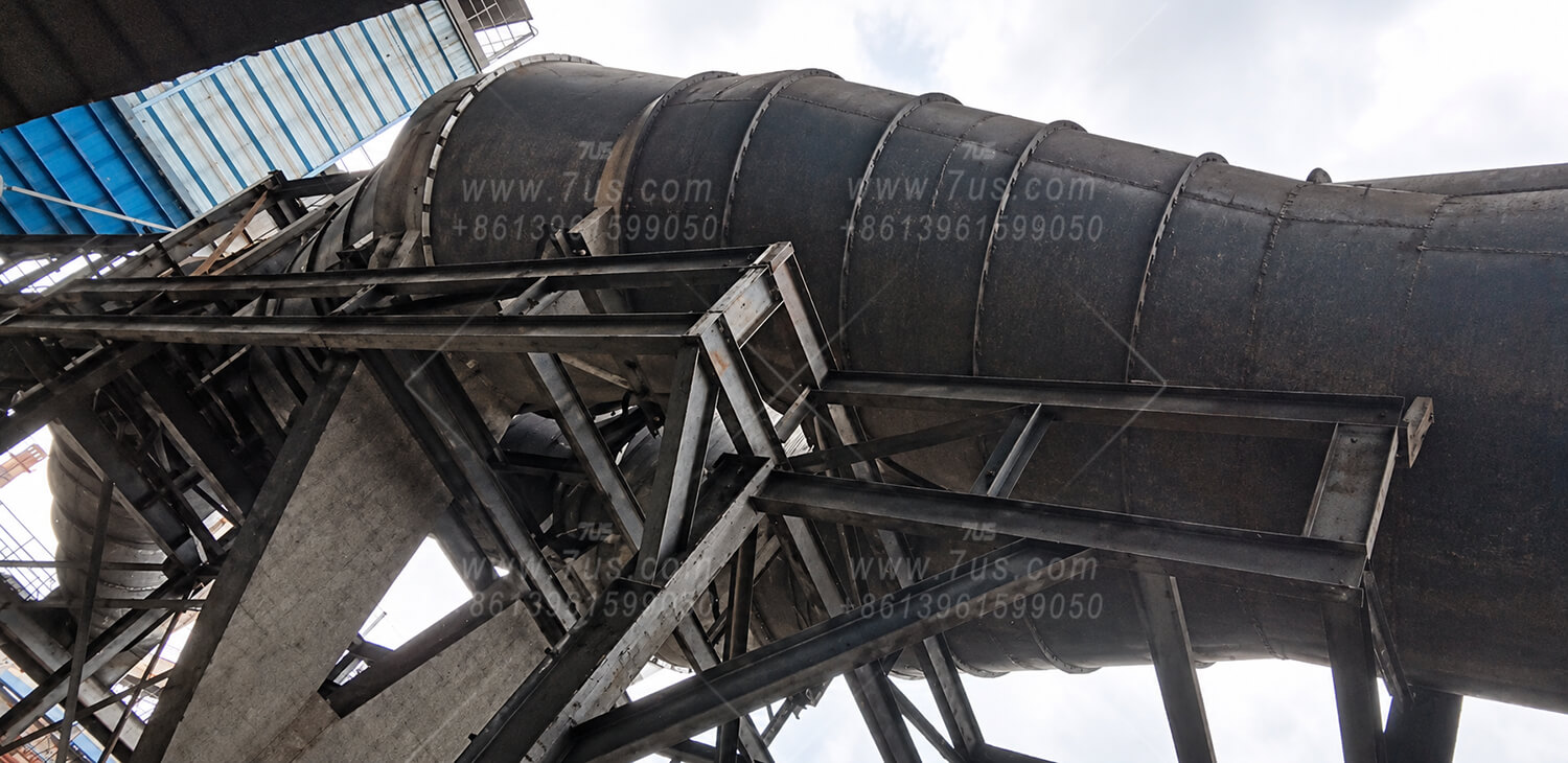Steel plant installation with two DN2200 spark arrestors connected in parallel to a 3000 mm main duct