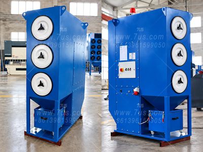 EHI-3 downflow all-in-one cartridge dust collector