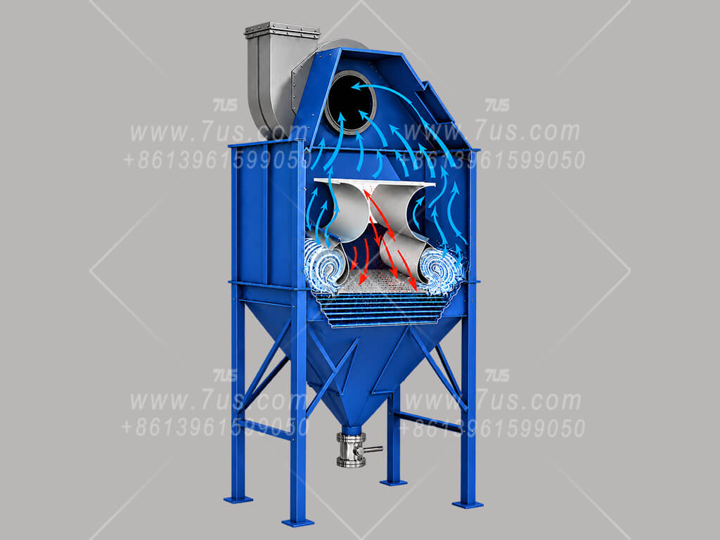 EHWD-D internal cutaway and airflow illustration