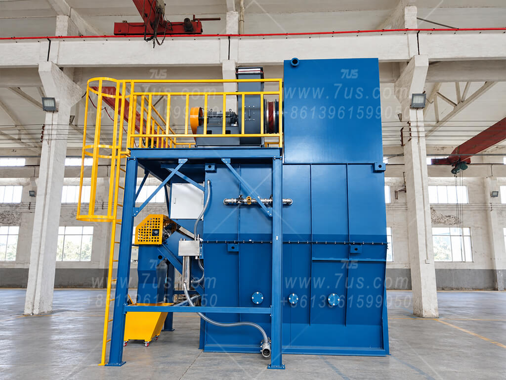 Large EHWD-C wet dust collector with chain scraper for central dust collection