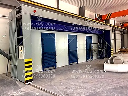 Polishing And Dust Removal- Telescopic door type