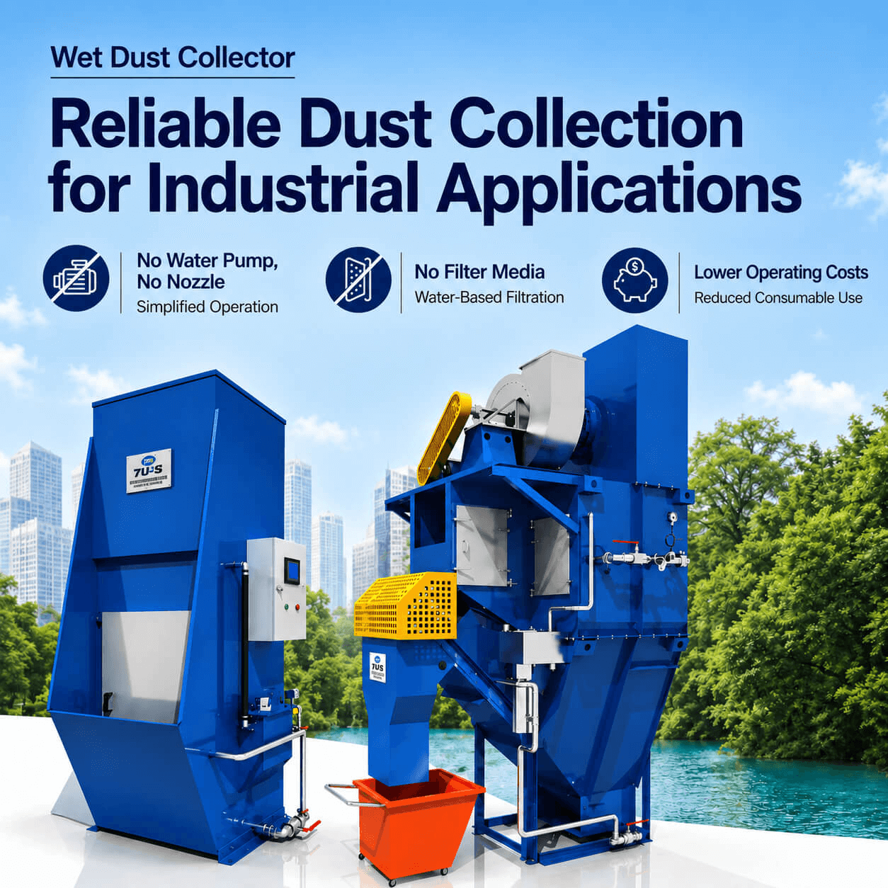 Industrial Wet Dust Collector
