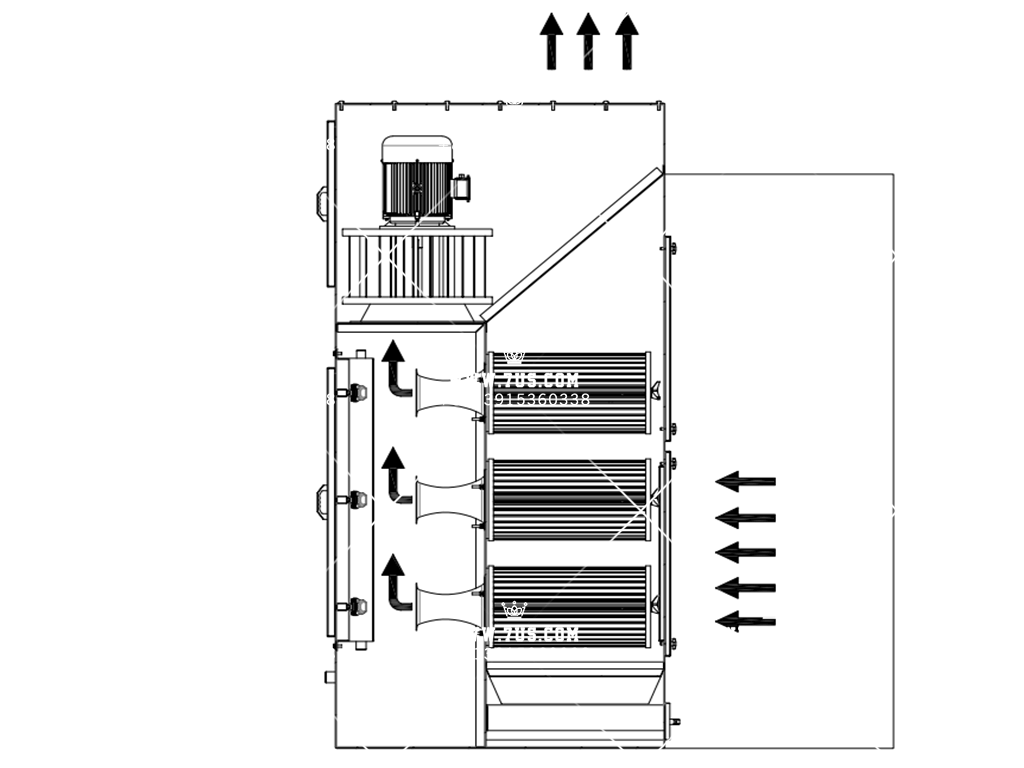 Dust removal workstation