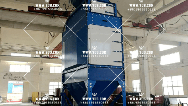How long does it take to replace the baghouse dust collector?