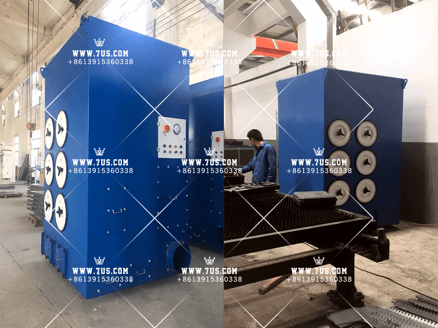 Dust collector for laser cutting