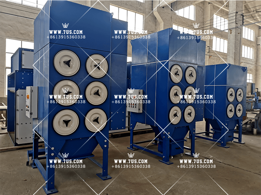 Dust collector for laser cutting