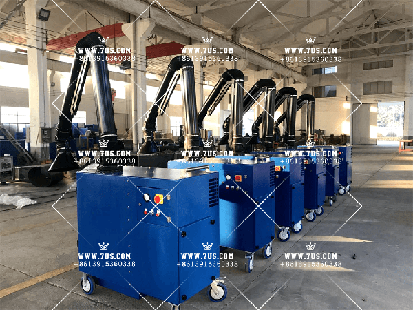 Welding fume of single post 