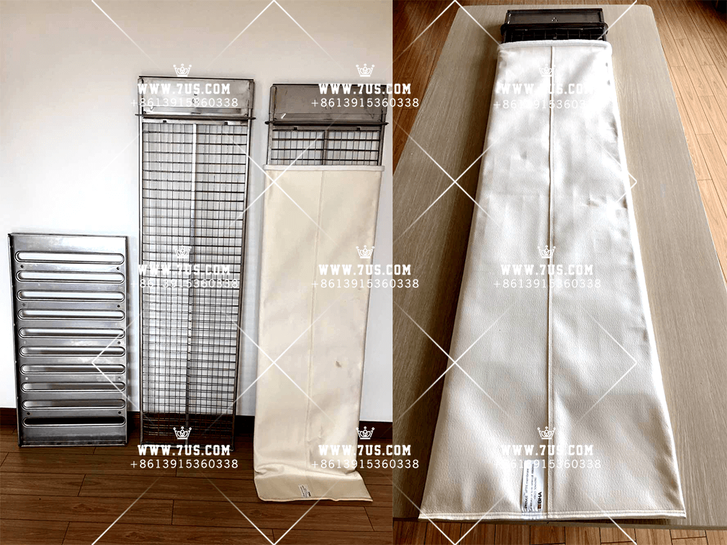 Flat bag filter accessories