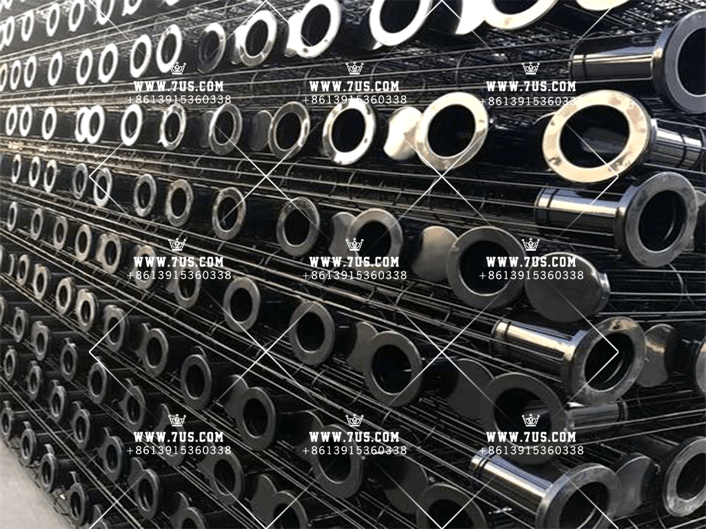 Round bag filter frame