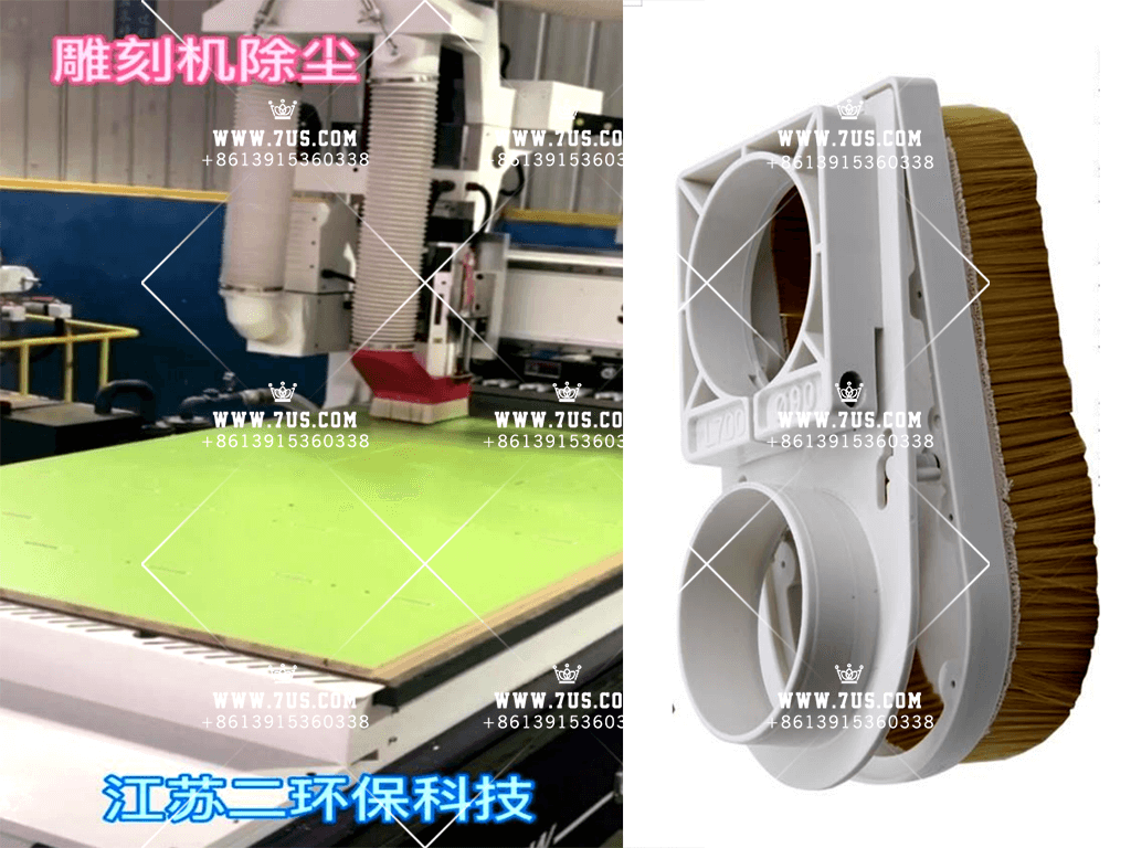 Dust collection method of machining