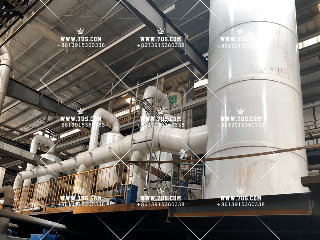 Acid mist purification tower