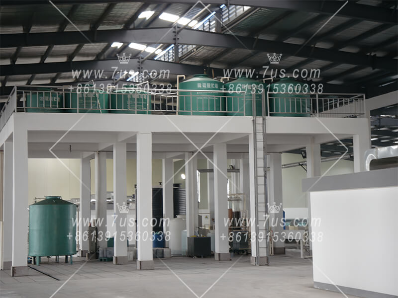 Concentrated sulfuric acid dilution system