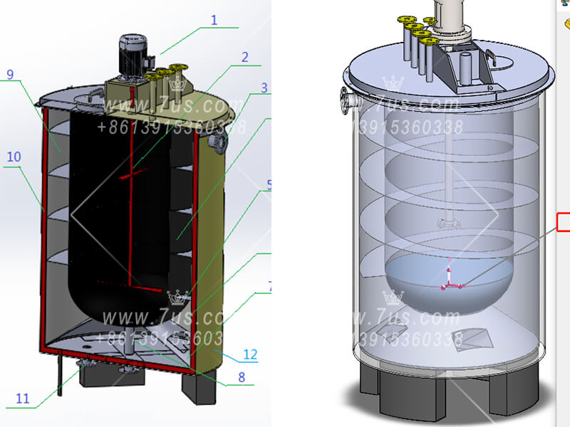 Diluted sulfuric acid freezing system