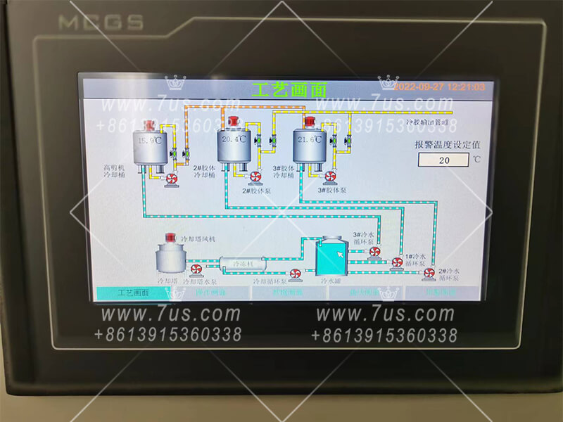 Diluted sulfuric acid freezing system