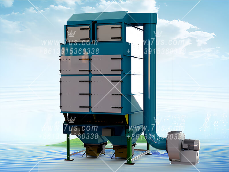 flat bag dust collector