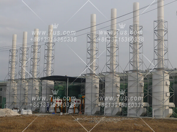 Exhaust Gas Spray Tower