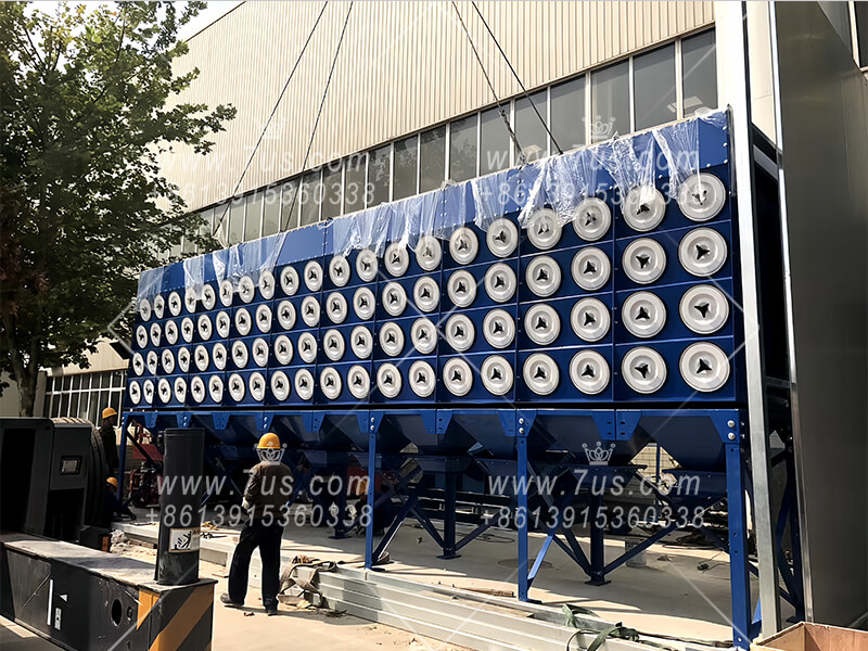 Inclined DFT Type cartridge dust collector