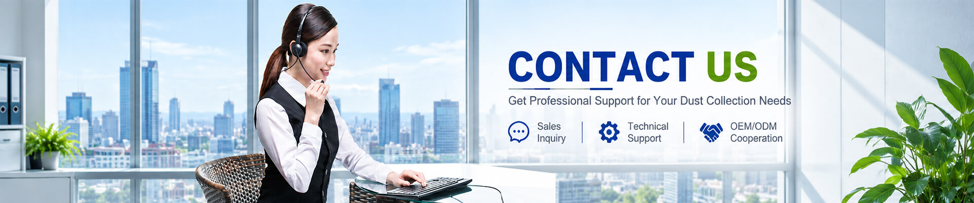 Contact 7US — industrial dust collection equipment