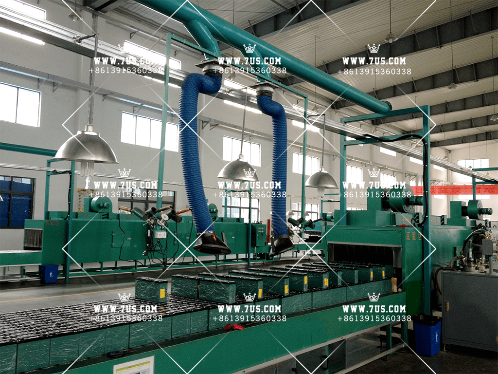 Cast welding packaging dust collector system