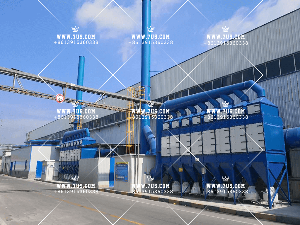 Multi post centralized grinding collector