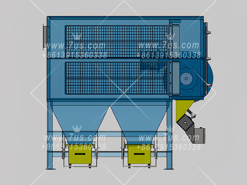 flat bag dust collector