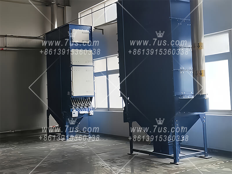 flat bag dust collector