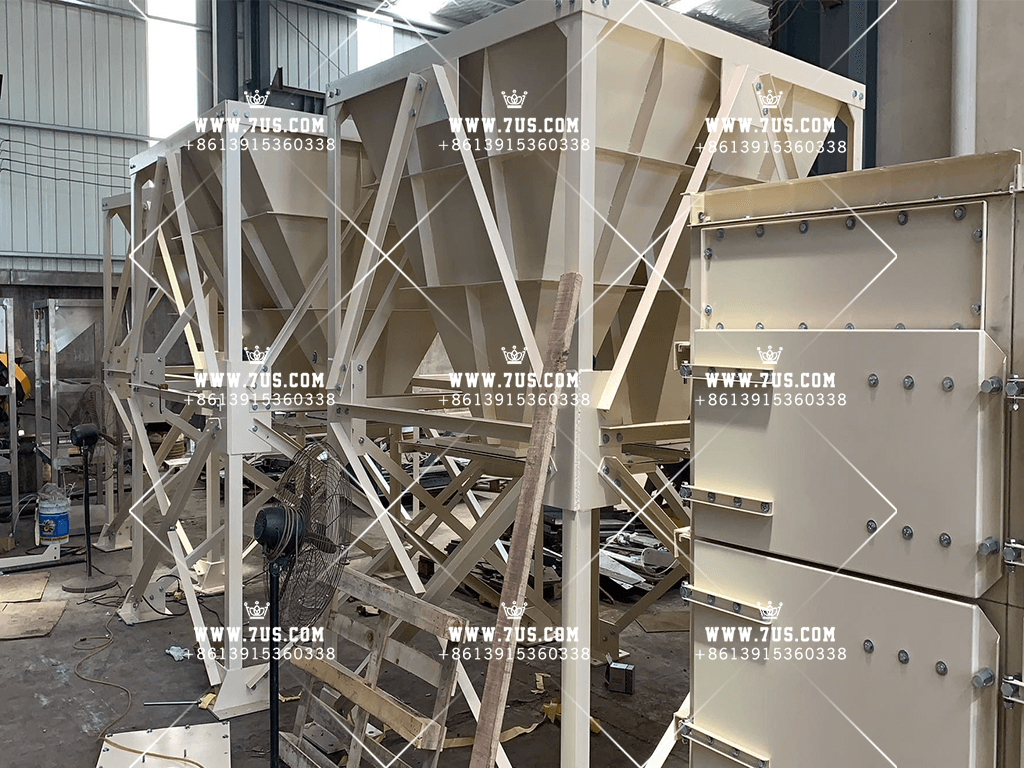 Flat bag dust collector