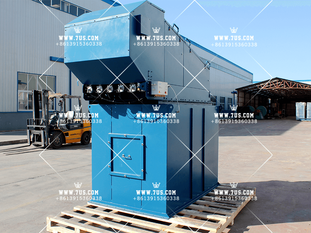 Flat bag dust collector