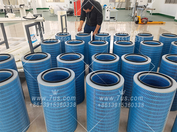 Cellulose+Nano+Flame retardant filter cartridge