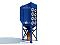 Downflow modular combination dust collector