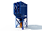 Downflow modular combination dust collector