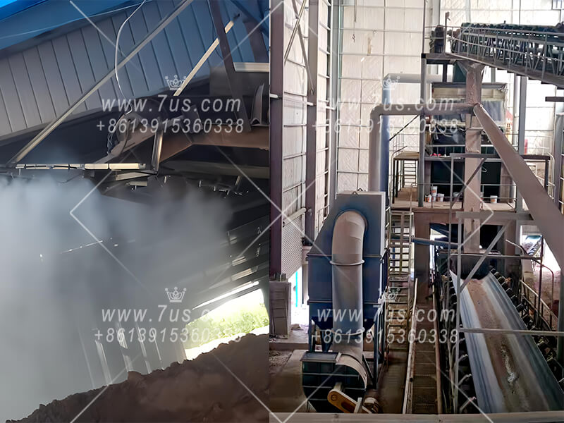 wet dust collector for ore crushing