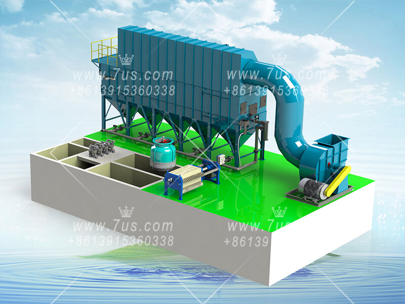  Wet Dust Collector For Ore Crushing