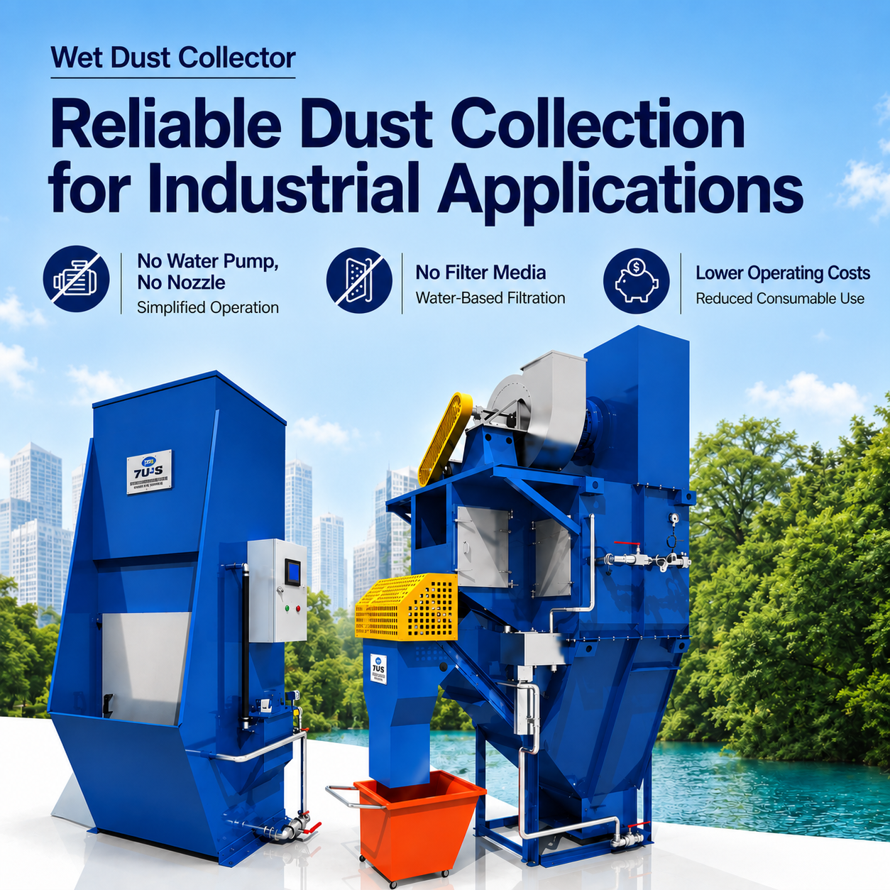 EHWD Wet Dust Collector